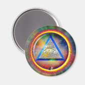 Aimant Œil de la Providence (Recto/Verso)