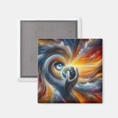 Aimant OEil de la tempête (Recto/Verso)