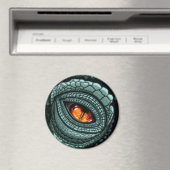 Aimant Œil de prédateur reptile primal (In Situ (Lave-vaisselle))