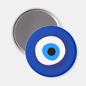 Aimant oeil diabolique ancien symbole antiquité talisman  (Recto/Verso)