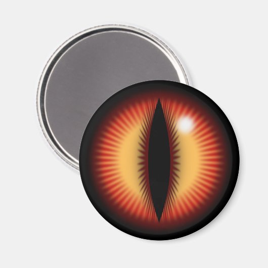 Aimant Oeil d'un dragon (Recto/Verso)