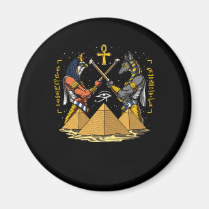 Aimant Oeil égyptien d'Ankh de Ra de Dieu d'Anubis des
