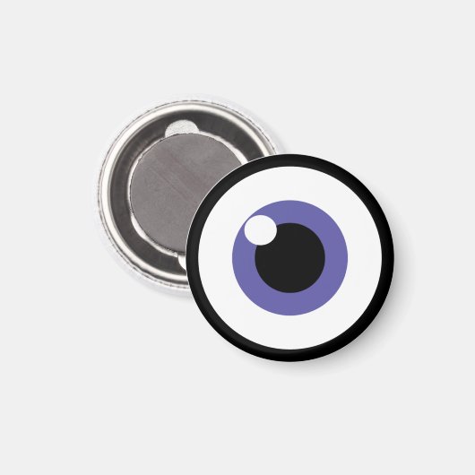 AIMANT OEIL PURPLE (Recto/Verso)