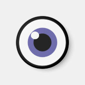 AIMANT OEIL PURPLE (Devant)