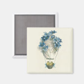 Aimant Oeuf à bulle à air chaud de Pâques (Recto/Verso)