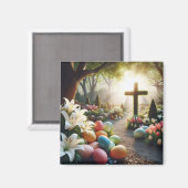 Aimant OEuf de Pâques/Lilly (Recto/Verso)