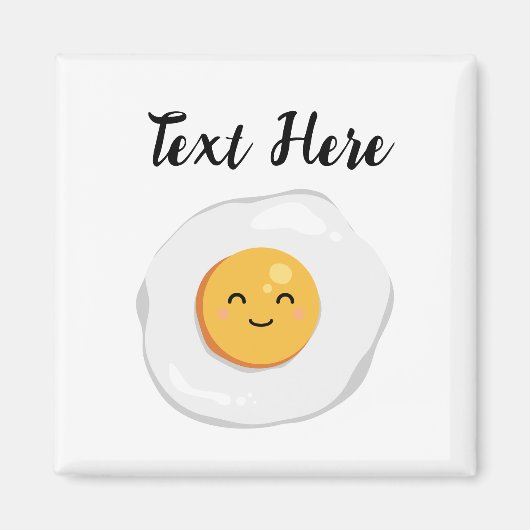 Aimant Oeuf frit (Devant)