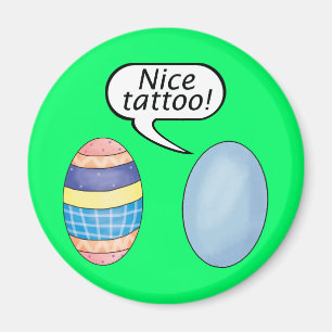 Aimant Oeufs de pâques bons de tatouage