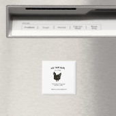 Aimant OEufs de poulet fermier ajouter nom année adresse (In Situ (Lave-vaisselle))