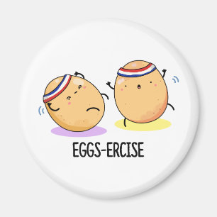 Aimant Oeufs Percer Funny Aerobic Eggs Pun