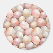 Aimant Œufs roses Pêche de Pâques (Devant)