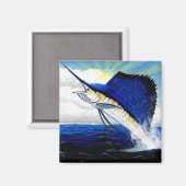 Aimant Oeuvre d'art gagnante pour enfants : voilier (Recto/Verso)