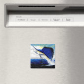 Aimant Oeuvre d'art gagnante pour enfants : voilier (In Situ (Lave-vaisselle))