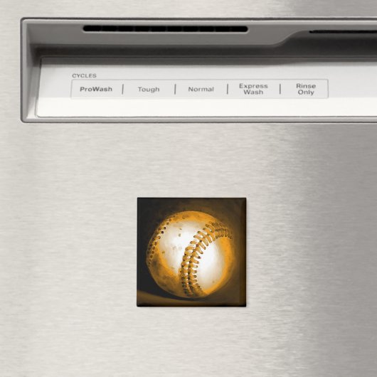 Aimant Oeuvre De Baseball (In Situ (Lave-vaisselle))