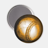 Aimant Oeuvre De Baseball (Recto/Verso)