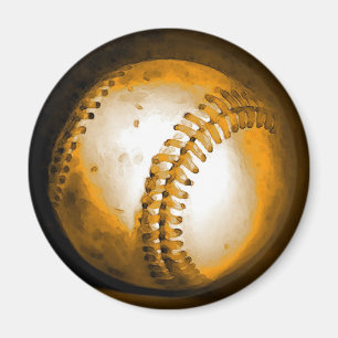 Aimant Oeuvre De Baseball