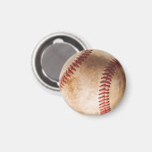 Aimant Oeuvre de baseball Vintage (Recto/Verso)