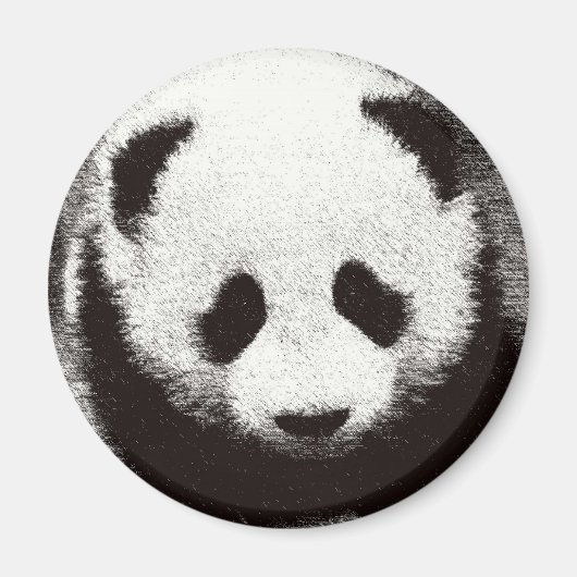 Aimant Oeuvre de Panda (Devant)