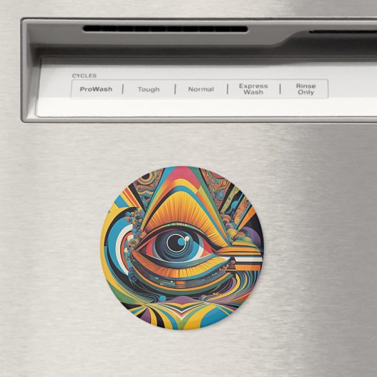 Aimant Oeuvre psychédélique Vacui 1960 (In Situ (Lave-vaisselle))