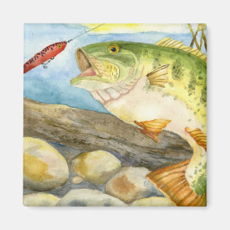 Aimant Oeuvres d'art gagnantes pour enfants : basse à gra