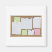 Aimant office cork board (Devant)