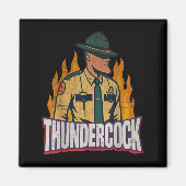 Aimant Officer Sergeant Cius Thunder Bodycam Funny Meme (Devant)