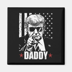 Aimant Officiel 2025 Trump Daddy Officiel 2025 Trump Dadd