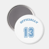 Aimant Officiellement 13 (Recto/Verso)