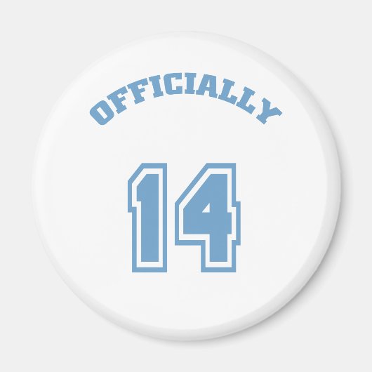 Aimant Officiellement 14 (Devant)