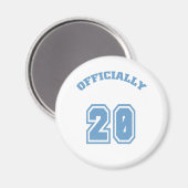 Aimant Officiellement 20 (Recto/Verso)