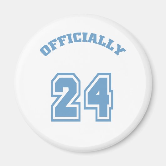 Aimant Officiellement 24 (Devant)
