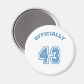 Aimant Officiellement 43 (Recto/Verso)