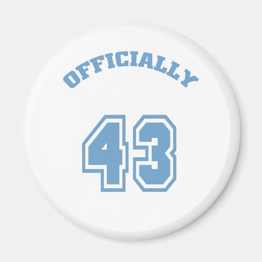 Aimant Officiellement 43 (Devant)
