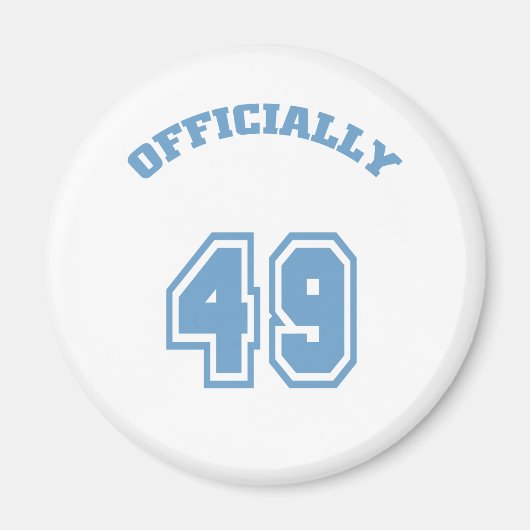 Aimant Officiellement 49 (Devant)