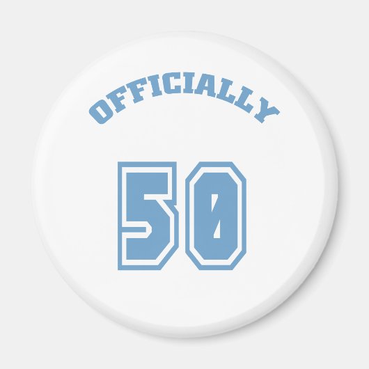 Aimant Officiellement 50 (Devant)