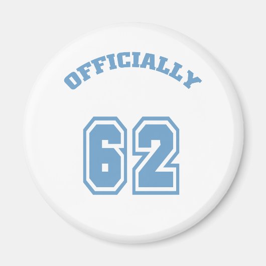 Aimant Officiellement 62 (Devant)