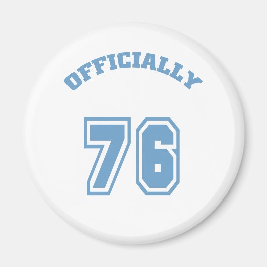 Aimant Officiellement 76 (Devant)