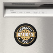 Aimant Officiellement retraité 2026 (In Situ (Lave-vaisselle))