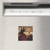 Aimant Officier et fille riante (In Situ (Lave-vaisselle))