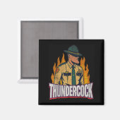 Aimant Officier Sergent Cius Thunder Caméra corporelle Mè (Recto/Verso)