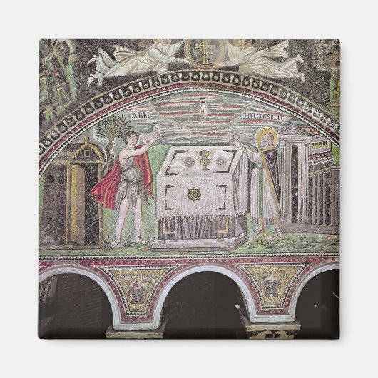 Aimant Offre Abel et Melchisedech à l'autel (Devant)