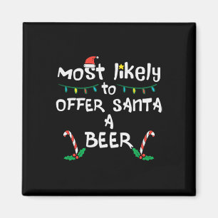 Aimant Offrir Père Noël Noël Noël Noël Noël Matc famille