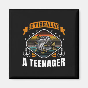 Aimant O'fishally un adolescent 13e anniversaire pêche 13