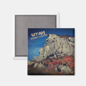 Aimant Ogden Canyon, Falaises Rocheuses Du Nord De L'Utah (Recto/Verso)