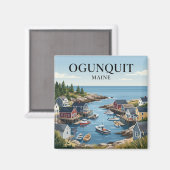 Aimant Ogunquit, Maine (Recto/Verso)