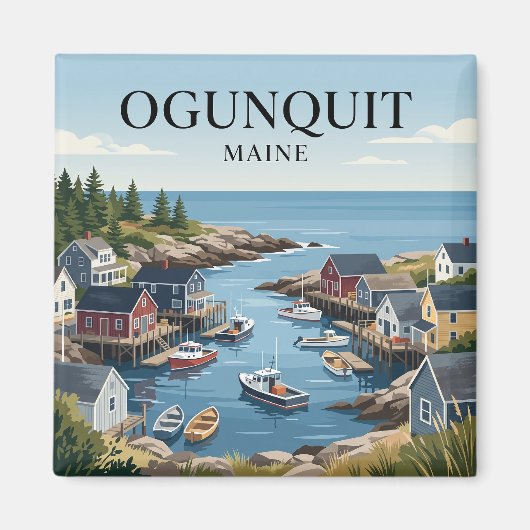 Aimant Ogunquit, Maine (Devant)