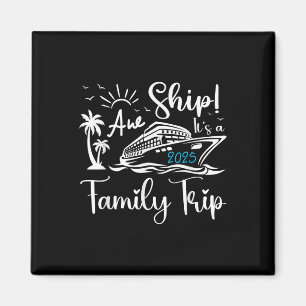 Aimant Oh Bateau C'est Un Voyage En Famille Croisière Cor