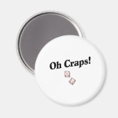 Aimant Oh Craps (Recto/Verso)