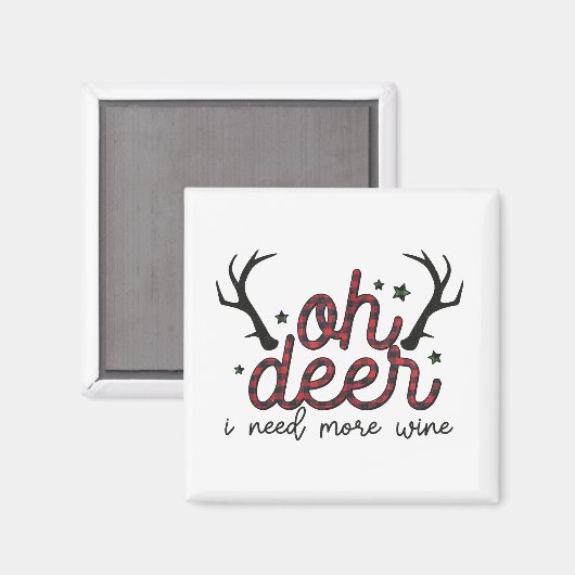 Aimant Oh Deer (Recto/Verso)
