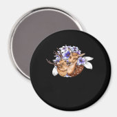 Aimant Oh Deer Clean Minimal Style  (Recto/Verso)